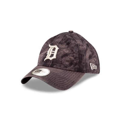 Sapca New Era Detroit Tigers MLB Hand Brush Wash Casual Classic Adjustable - Albastri